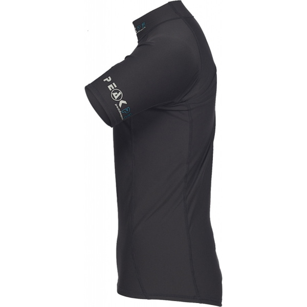 2026 Peak PS Thermal Short Sleeve Rash Vest 26TRSS - Black